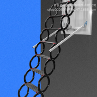 阁楼伸缩室内外消防复式隐形折叠升降多功能收缩拉伸别墅子梯子