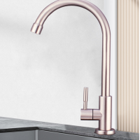 304不锈钢冷热水龙头质保五年360度可旋转厨房净水龙头