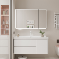 浴室柜陶瓷一体盆卫生间抽屉浴室柜洗手盆洗脸洗漱台盆组合蜂窝铝